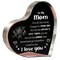 Gifts for Mom Birthday, I Love You Mom Acrylic Keepsake - Birthday Gifts for Moms from Daughter Son, Best Christmas Mother's Day Present